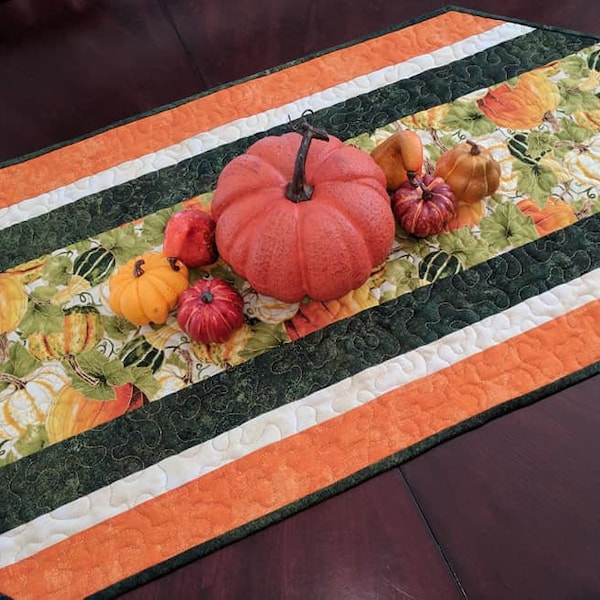 Quilted Table Runner Etsy