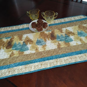 Sew Fast Quilted Table Runner Pattern, Directions. Easy, Quick - Etsy