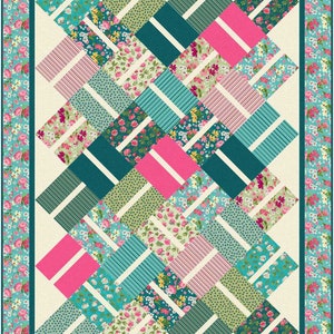 PDF quilt pattern, Split decision, The Fabric Addict, directions only image 5