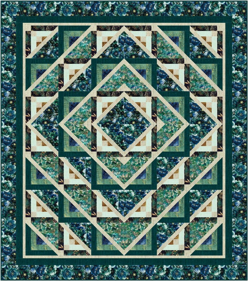 Pattern Eternity Eternity Quilt Pattern. Download Copy. - Etsy
