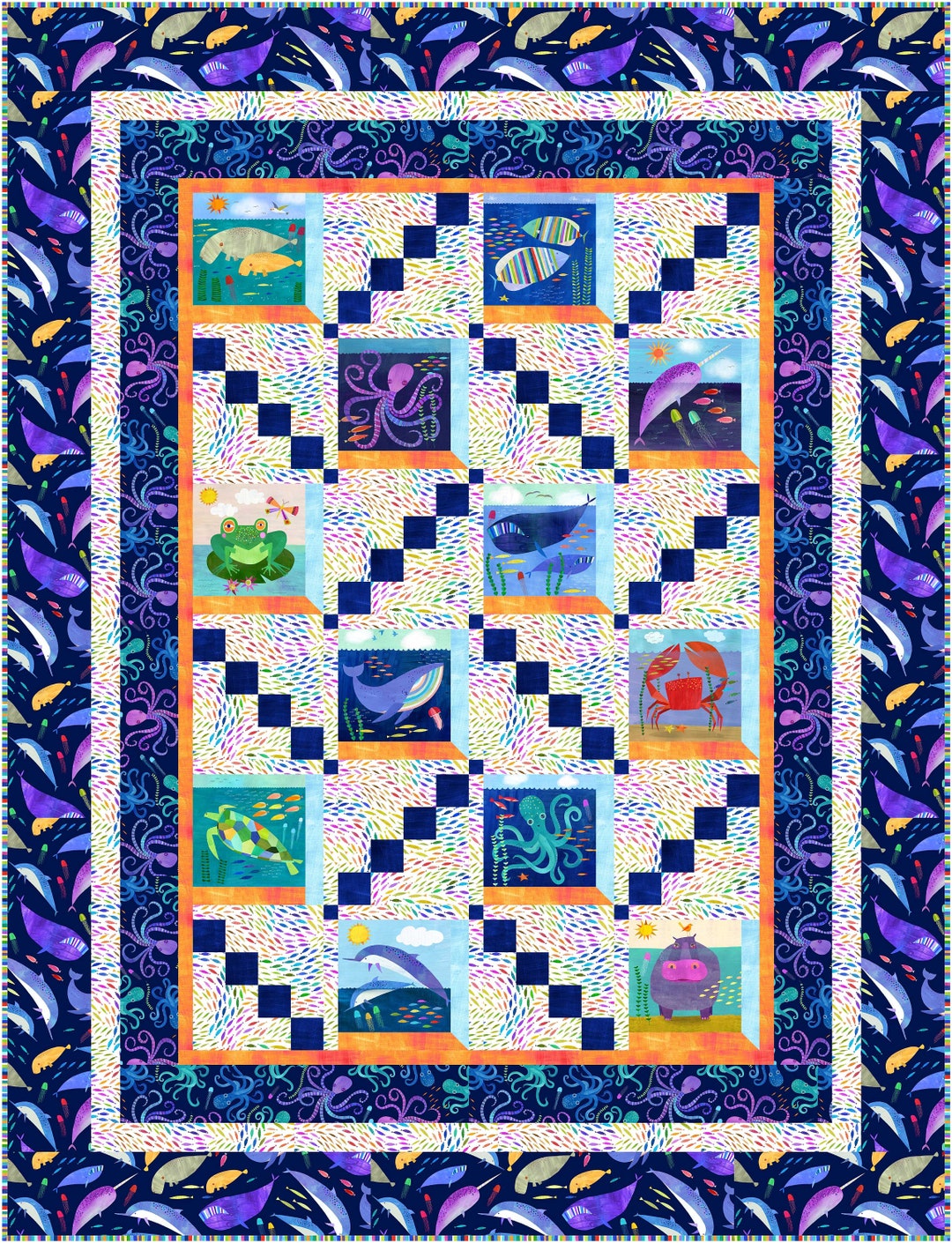 Window Panes Quilt Pattern. Digital Copy. - Etsy