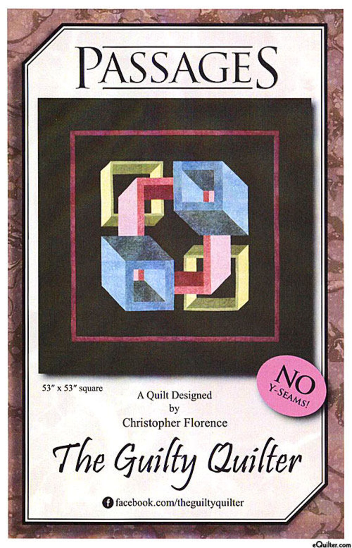 Passages Quilt Pattern Guilty Quilter Throw Lap Wall Etsy Canada