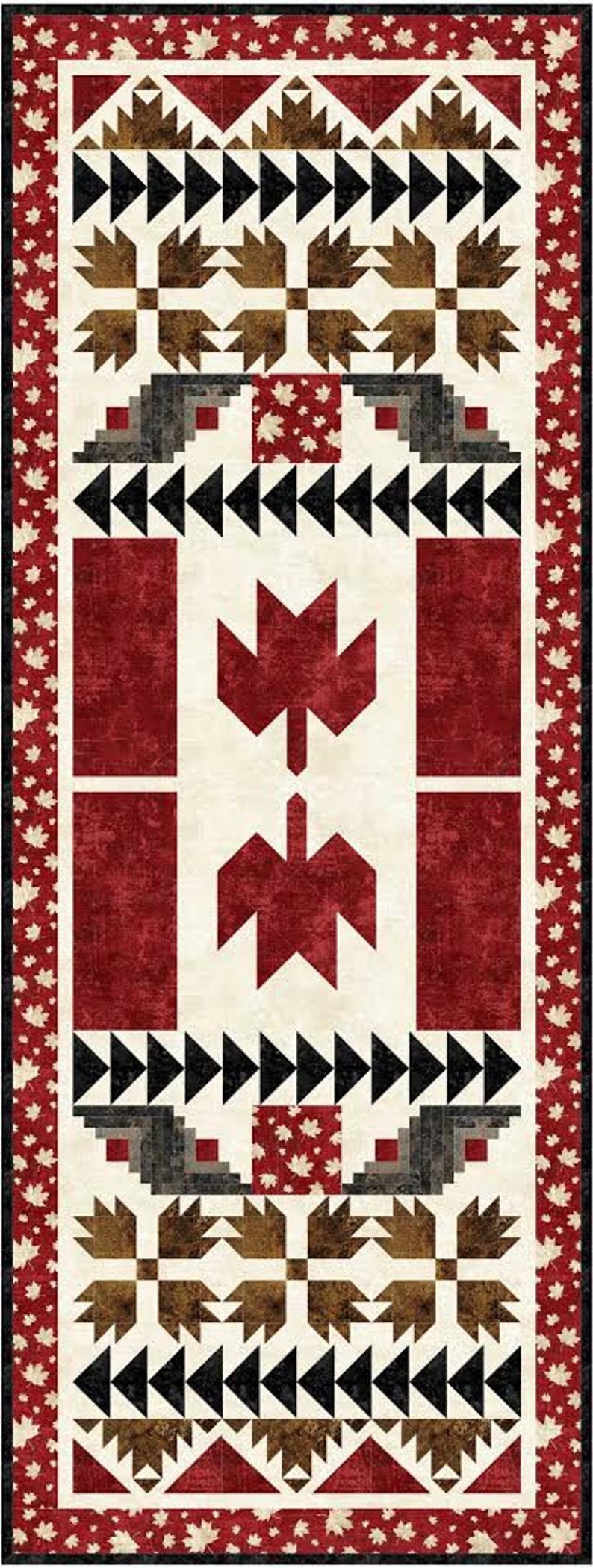 Canada Proud Large Runner Kit, the Fabric Addict, Northcott - Etsy