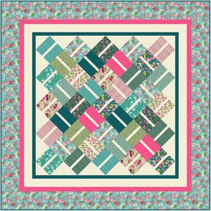 PDF quilt pattern, Split decision, The Fabric Addict, directions only image 4