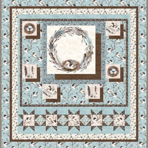 A Cheerful Tune quilt pattern by The Fabric Addict, Northcott