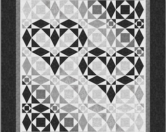Our Hearts Will Go On Hard copy pattern by The Fabric Addict