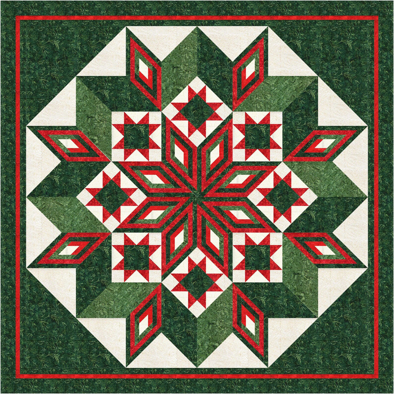 Ferris Wheel Quilt Pattern Queen King Northcott Etsy