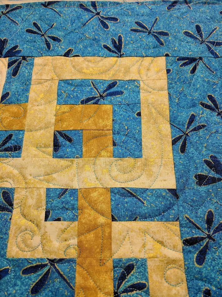 Carpenter's Square quilt pattern queen Throw Twin Etsy