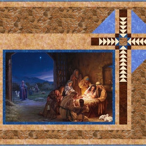 Amazing Grace PDF quilt pattern, The Fabric Addict, Northcott