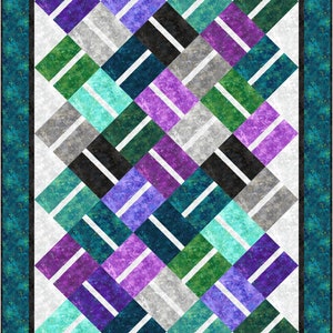 PDF quilt pattern, Split decision, The Fabric Addict, directions only image 7