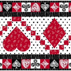 Suits Me Table Runner pattern. Hard copy. image 1