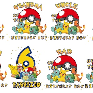 Diseño PNG de niño de cumpleaños con temática de videojuegos, mamá, papá, primo, tía, tío, abuela, abuelo, lindo monstruo, gráfico PNG de cumpleaños, diseño de niño de cumpleaños de anime