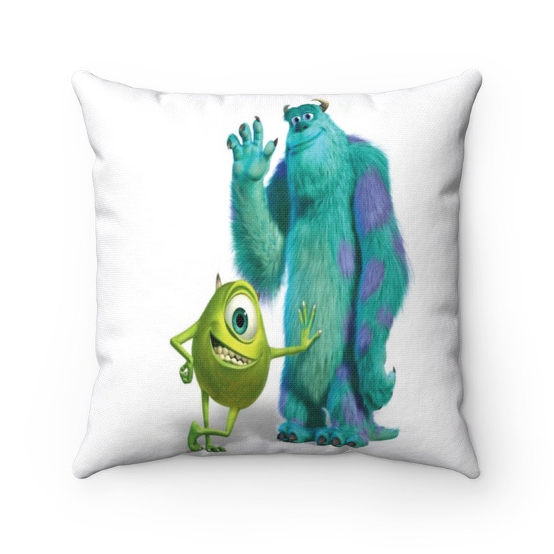 Kids Throw Pillow with Monsters Inc Theme | Etsy