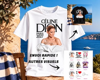 Celine Dion Konzert Paris 2026-2027 T-Shirt
