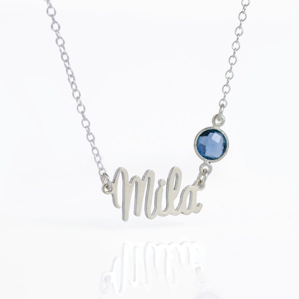 Mystic Nameplate Necklace main image 0