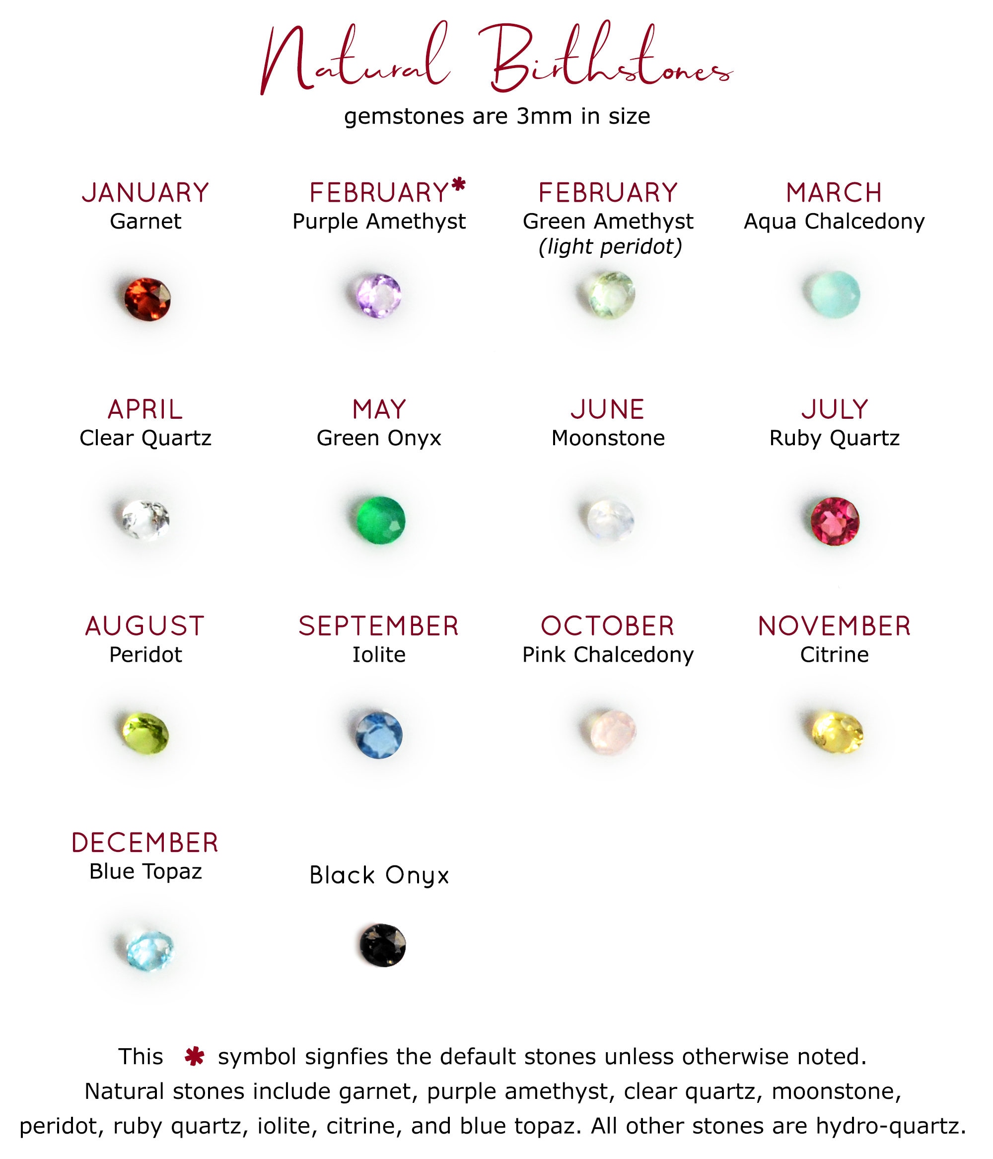 Personalized Minimalist Genuine Birthstone Bracelet • Danique Jewelry Custom Family Bracelet • 925 Christmas Gift for Mom and Grandma [MNB]