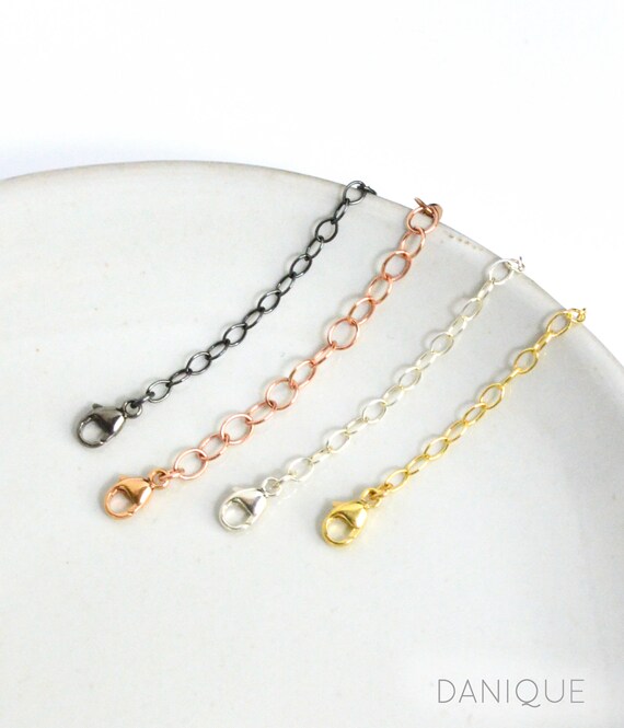 Necklace Extender Sterling Silver 