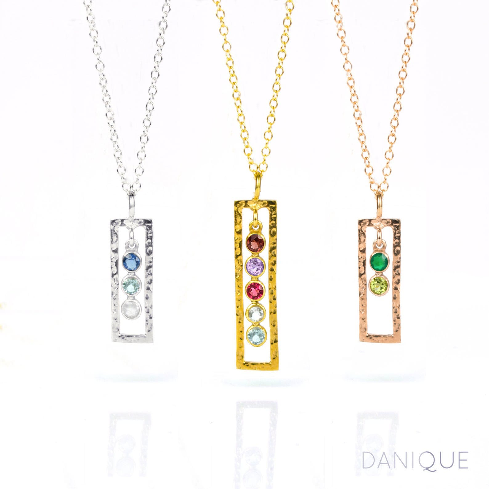 Birthstone Necklace Personalize 