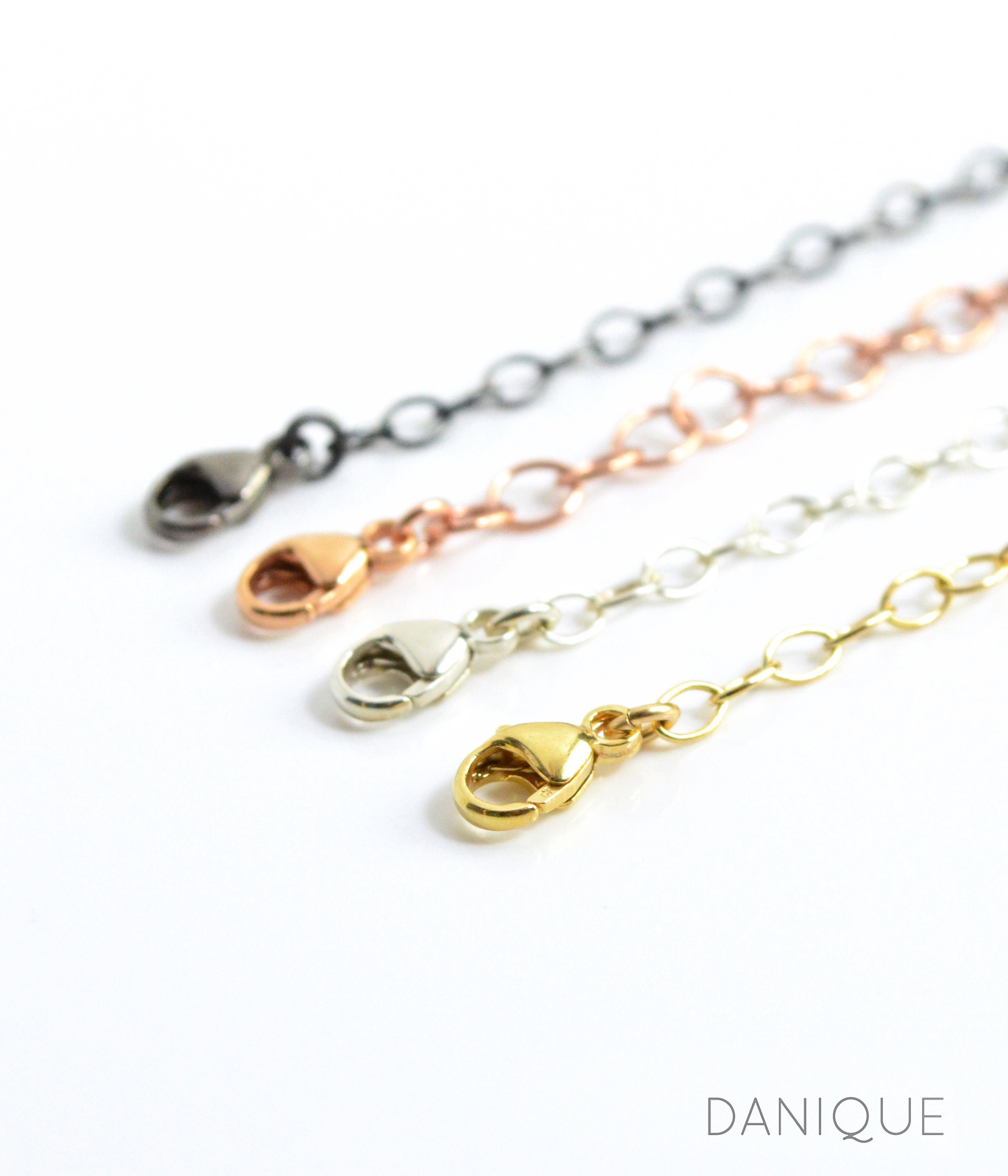14K Gold Fill Extender Cable Chain for Necklaces | Handmade by Cindy Liebel