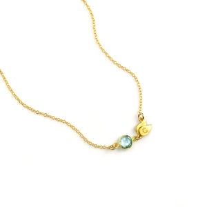 Personalized Birthstone Necklace and Letter Charm, Custom Birthstone Necklace Christmas Gift girlfriend Initial bridesmaid bracelet, new mom