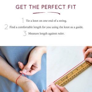 How to find bracelet length. Tie a knot on a string and wrap it comfortably around the wrist, use knot as a guide. Measure length against ruler. Birthstone jewelry for twin, two stone bracelet, natural gemstone bracelet, thin bracelet with birthstone