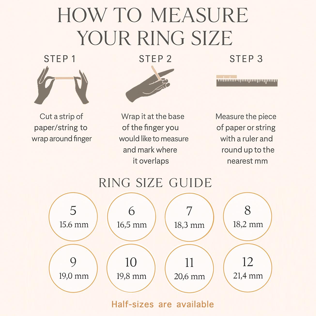 カスタムデュアル誕生石カップルリング • スターリングシルバー