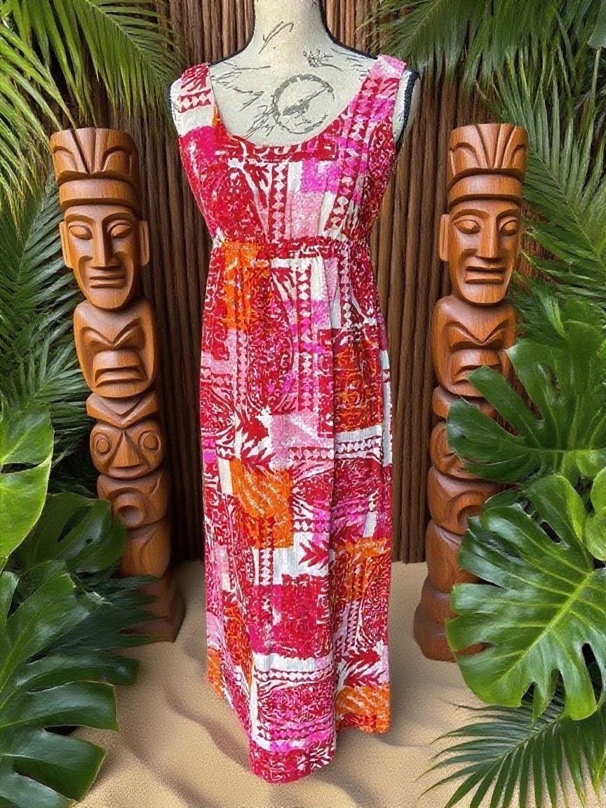 タヒチ　ワンピース　ドレス　BambooKultur タヒチ ワンピース ドレス BambooKultur Tahiti dress - Etsy 日本
