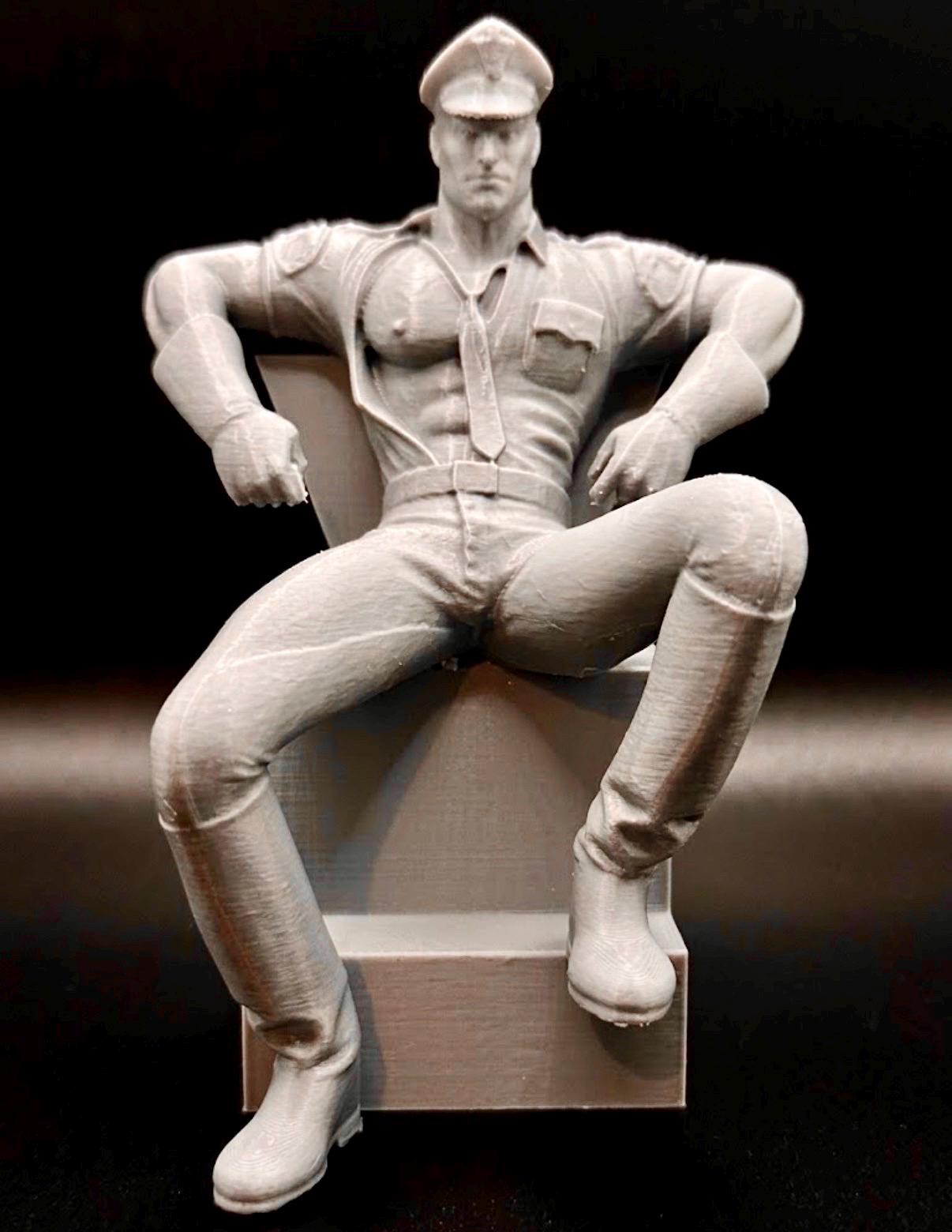 Tom of Finland Figurine - Etsy