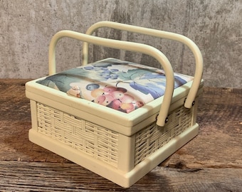 Boîte De Couture En Bambou Avec 4 Compartiments Et Tiroir – Organisation Rangement Fil Aiguille
