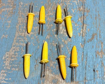 Corn Holder, Corn Knob, Corn On the Cob, Corn Tool, Food Prep Tool, Summer Corn, Country Kitchen, Farmhouse Kitchen