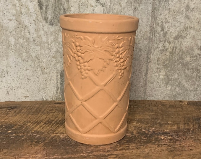 Wine Chiller Italian Clay Pottery Terra Cotta Wine Cooler Etsy