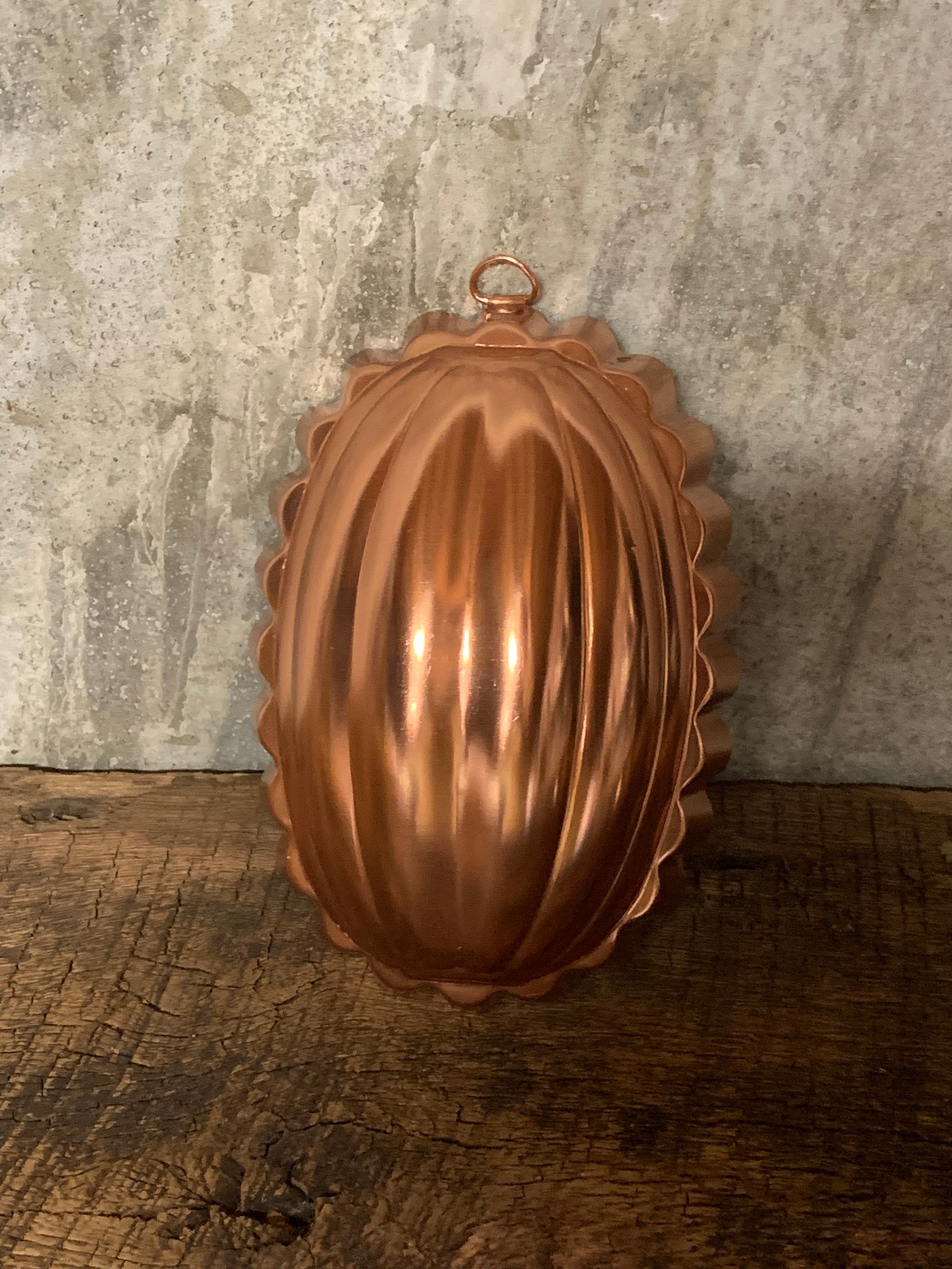 Copper Jello Mold Jello Pan Swirl Pan Copper Pan Jello Etsy