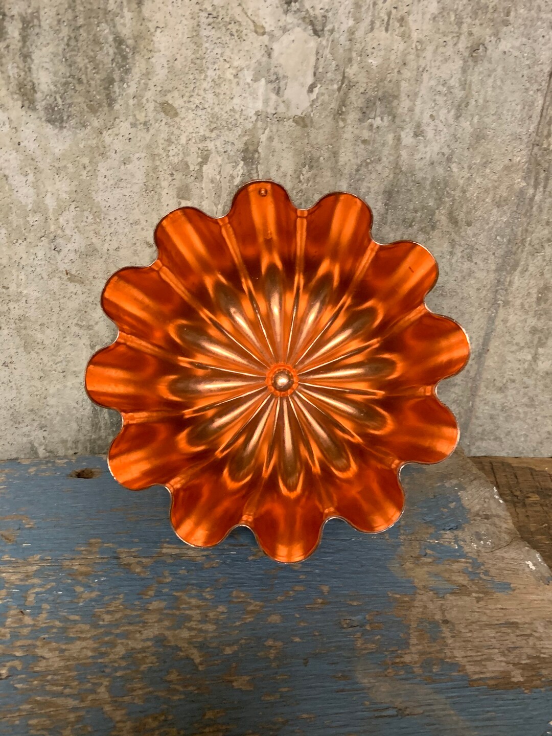 Copper Jello Mold Jello Pan Jello Pan Copper Pan Jello Etsy