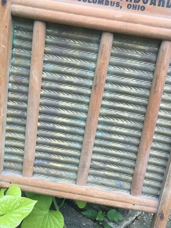 ウォッシュボード　maid rite Maid-Rite Spiral Stainless Steel Washboard, family size