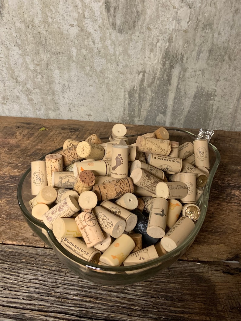 Bulk Corks Cork DIY Supplies 138 Mixed Material Corks Wine Etsy
