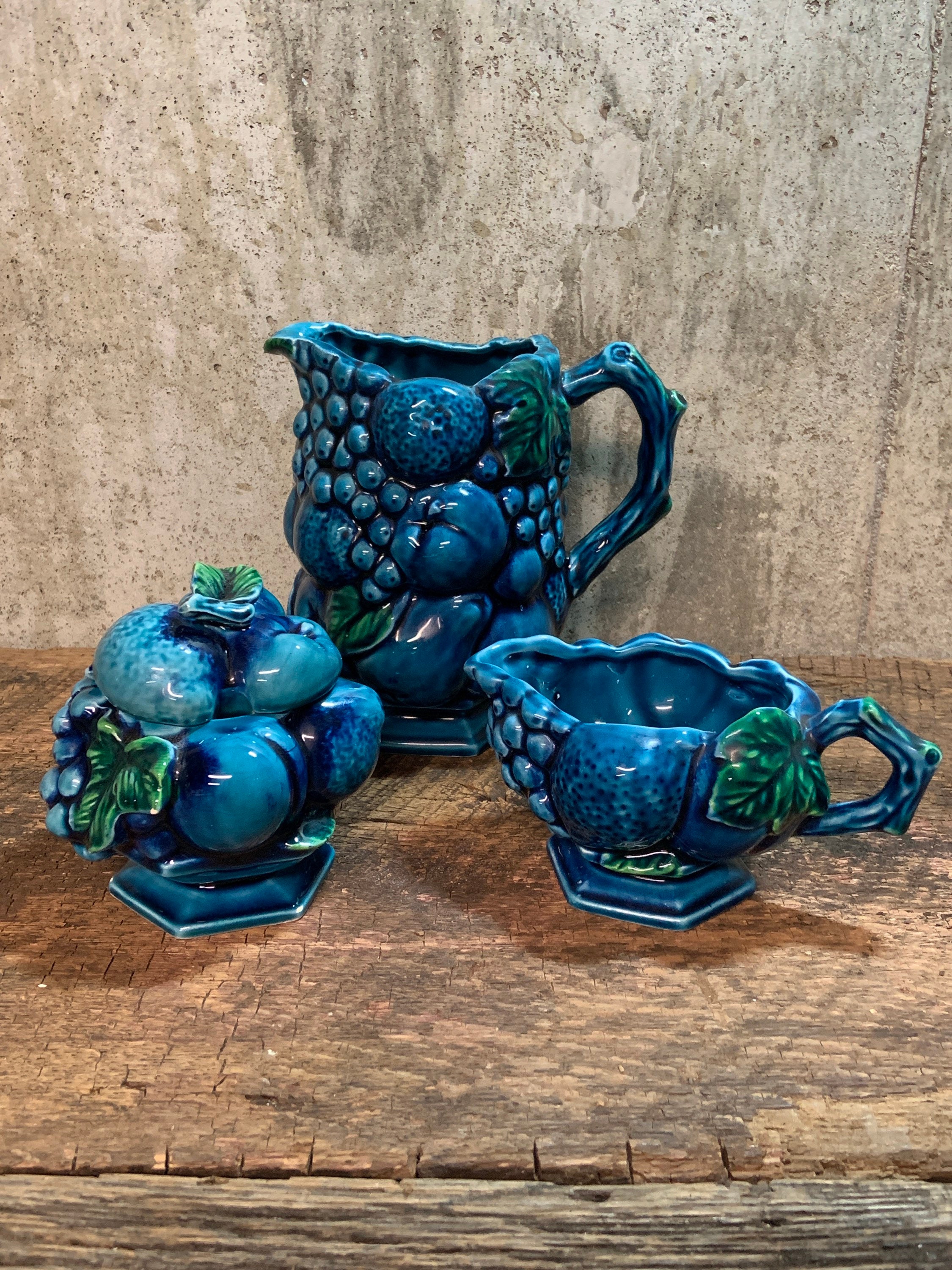 Inarco MOOD INDIGO, Inarco Sugar/creamer Set, Inarco Pitcher Inarco MOOD INDIGO, Inarco Sugar/creamer Set, Inarco Pitcher