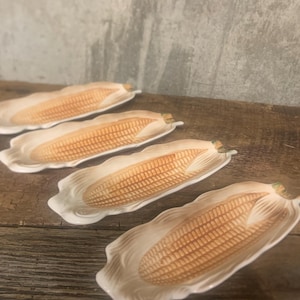 Corn Cob Dish, Ceramic Cob Dish, Corn Dish, Corn Holder, Corn Pottery, Cob Holders, Corn on Cob Dish, Country Kitchen, Farmhouse Kitchen