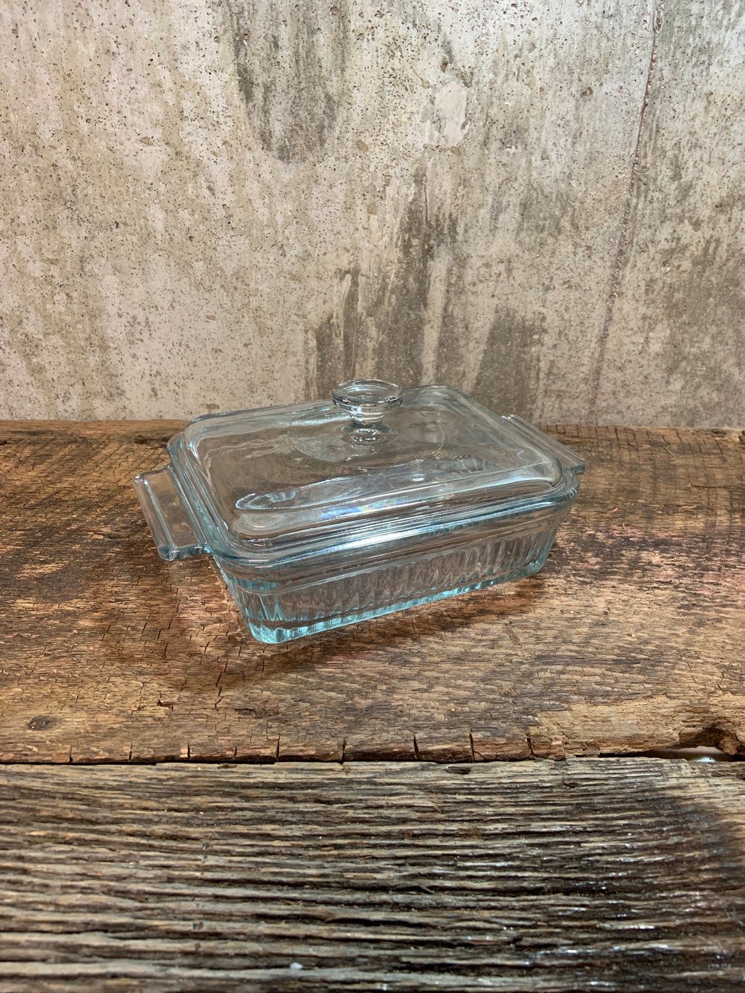 Anchor Hocking Bread Pan Glass Bread Pan Meatloaf Baking Etsy