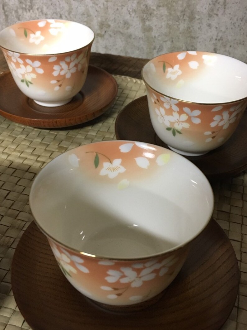 Handpainted Teacup Japanese Tea Cups Made in Japan Etsy