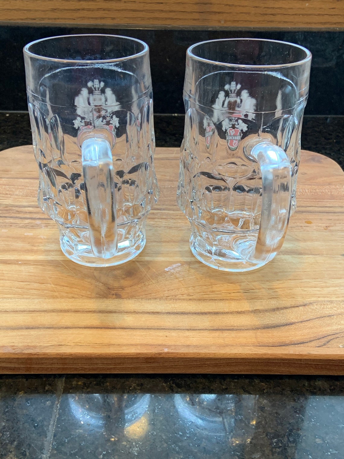 becks beer mug