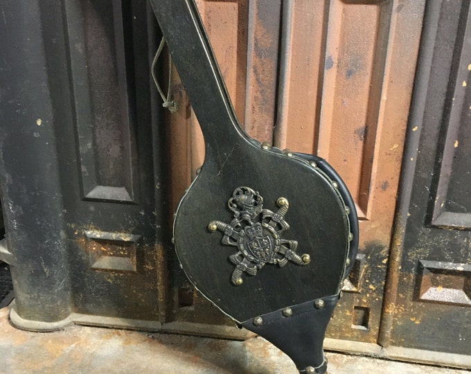 Rustic Fireplace Bellows, Wooden Bellows, Wooden Fire Bellow, Fireplace