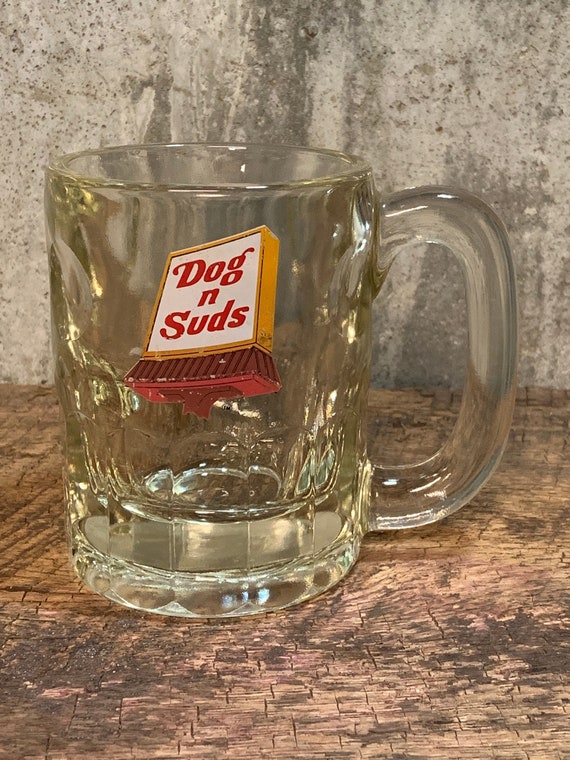 Dog N Suds Mug, Root Beer Mug, Collectible Mug, Beer Glass, Man