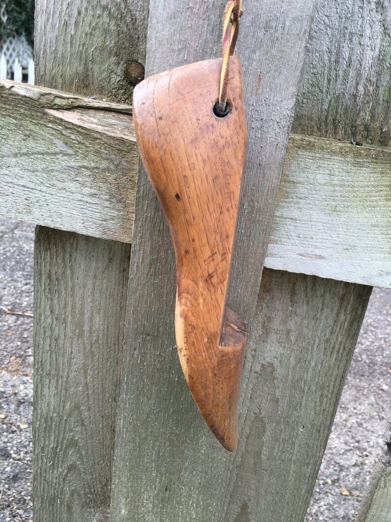 Cobblers Mold Wood Shoe Mold Antique Decor Shoemaker Mold Etsy