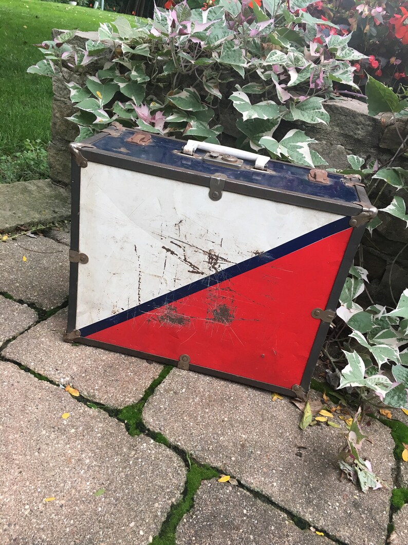 Metal Box Roller Skate Case Storage Case Metal Suitcase Etsy