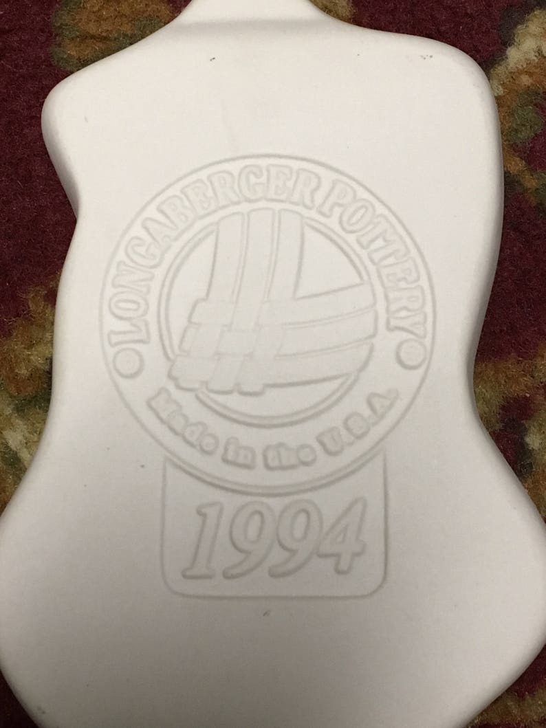 Clay Cookie Mold Shortbread Mold Longaberger Pottery Cookie Etsy