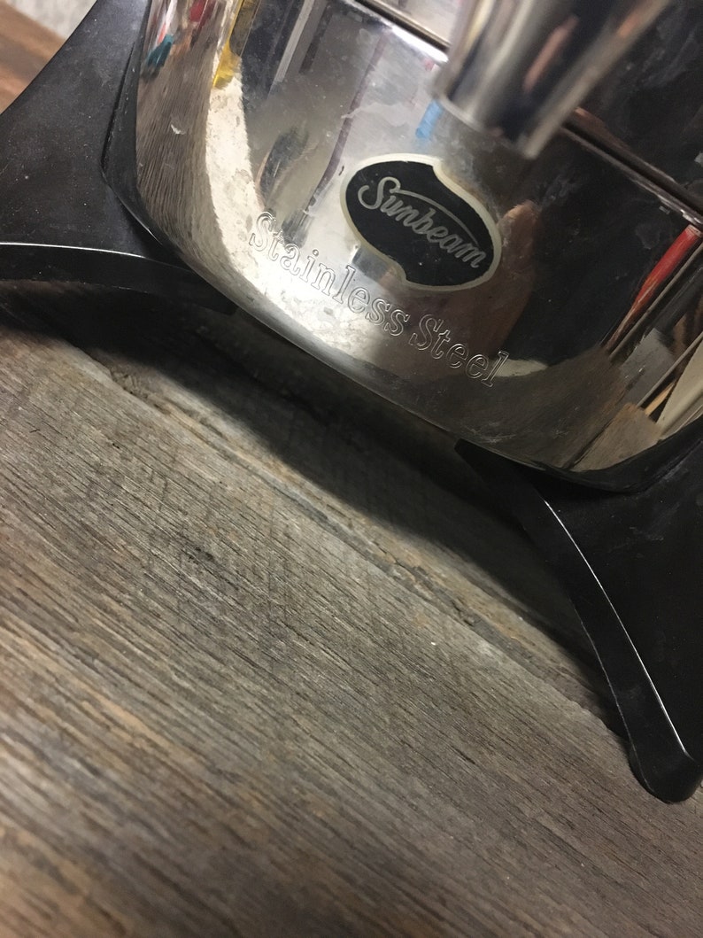 Coffee Maker Atomic Percolator Coffee Percolator 1970s coffee maker Sunbeam Percolator 30 Cup Percolator Mid Century Modern