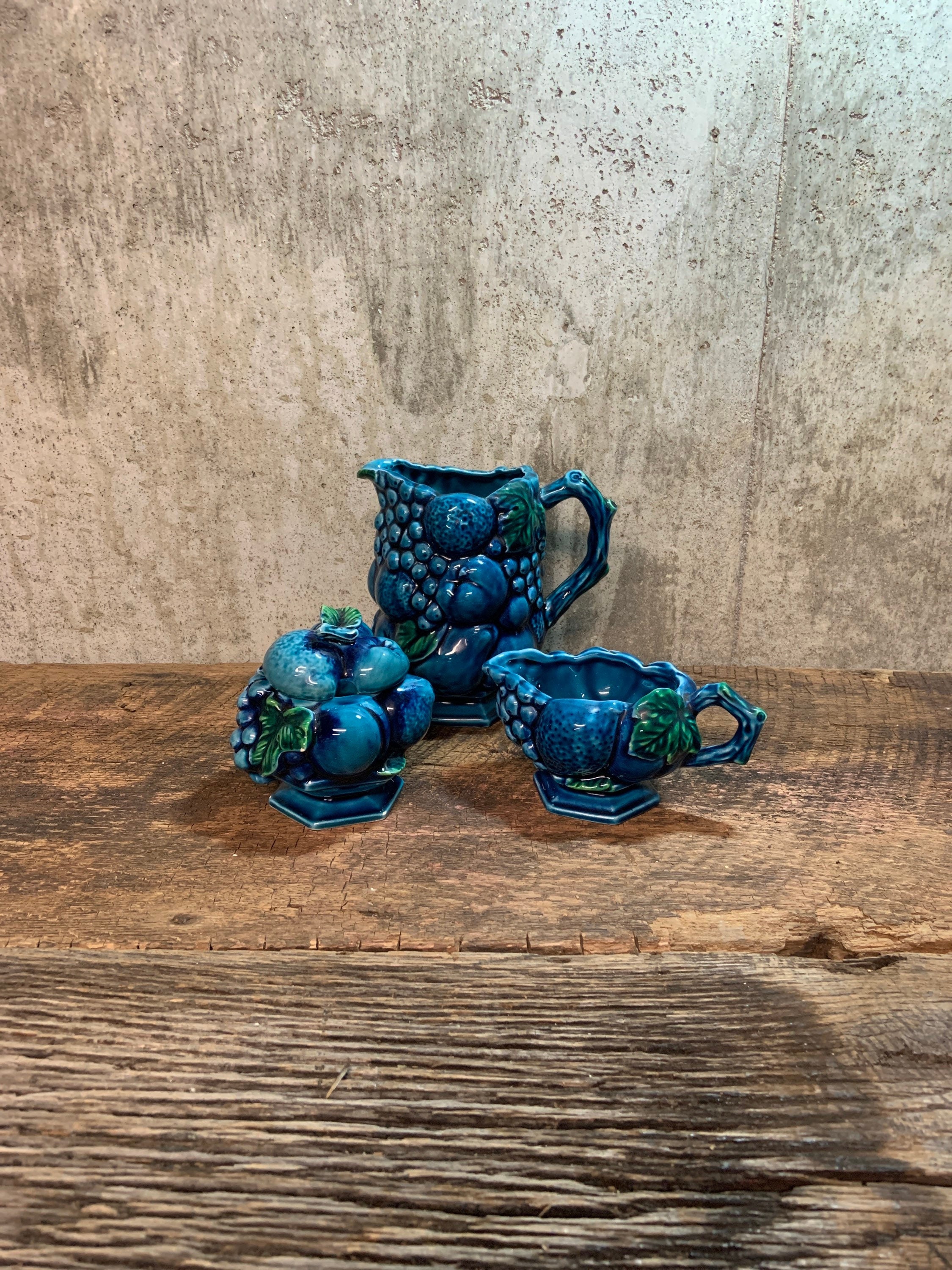 Inarco MOOD INDIGO, Inarco Sugar/creamer Set, Inarco Pitcher Inarco MOOD INDIGO, Inarco Sugar/creamer Set, Inarco Pitcher