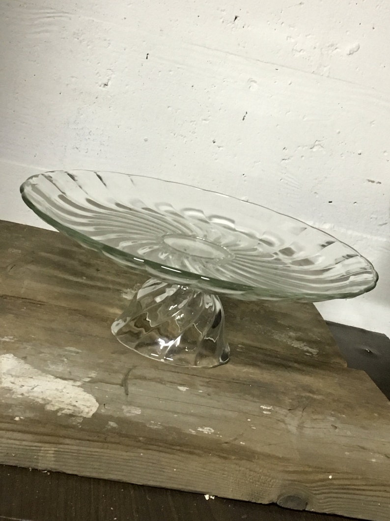Cake Stand Large Cake Stand Glass Cake Stand Party Decor Etsy