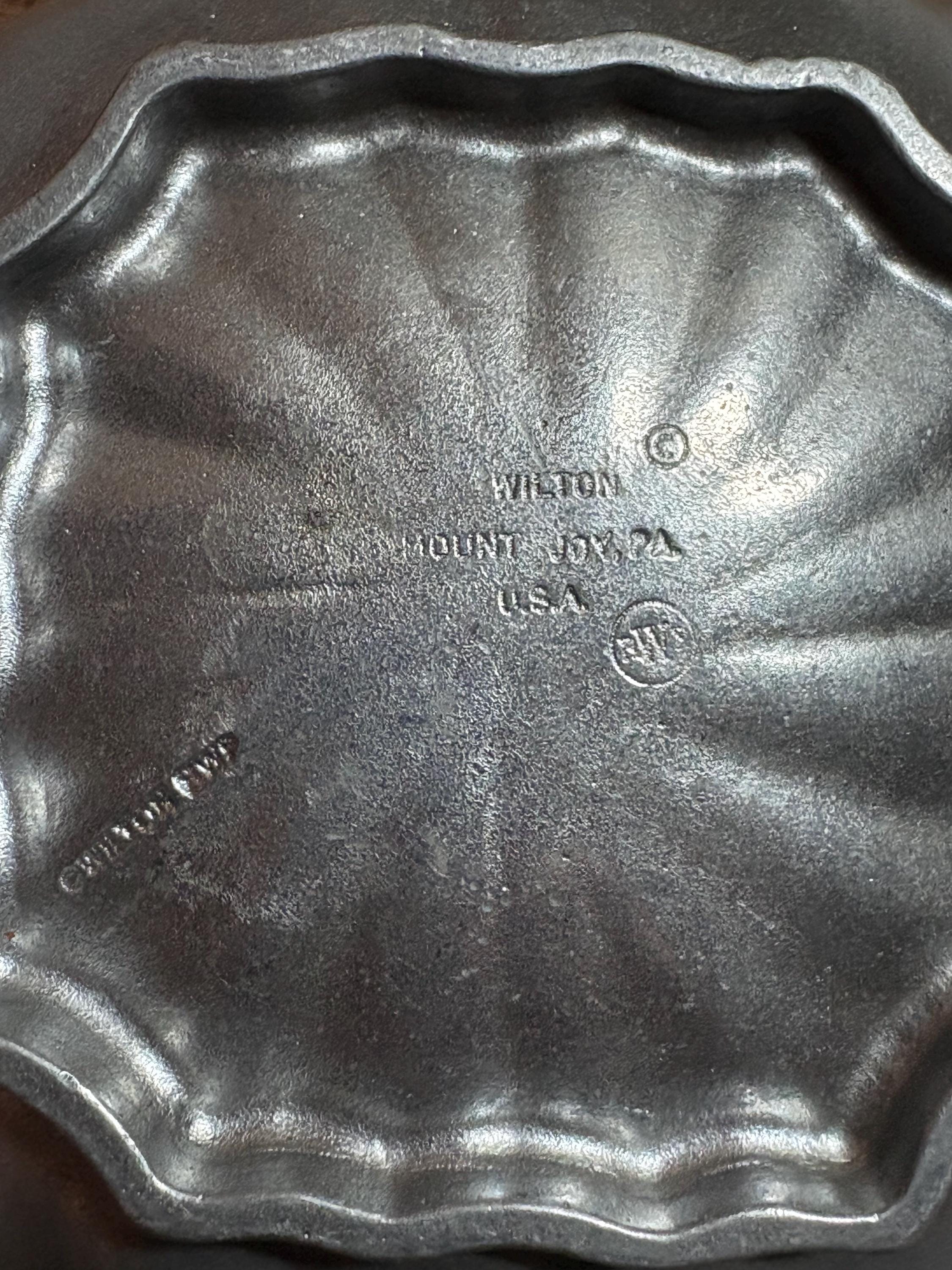 Wilton Armetale Pewter Bowl, Eddy Pattern, Vintage Dinnerware - Etsy