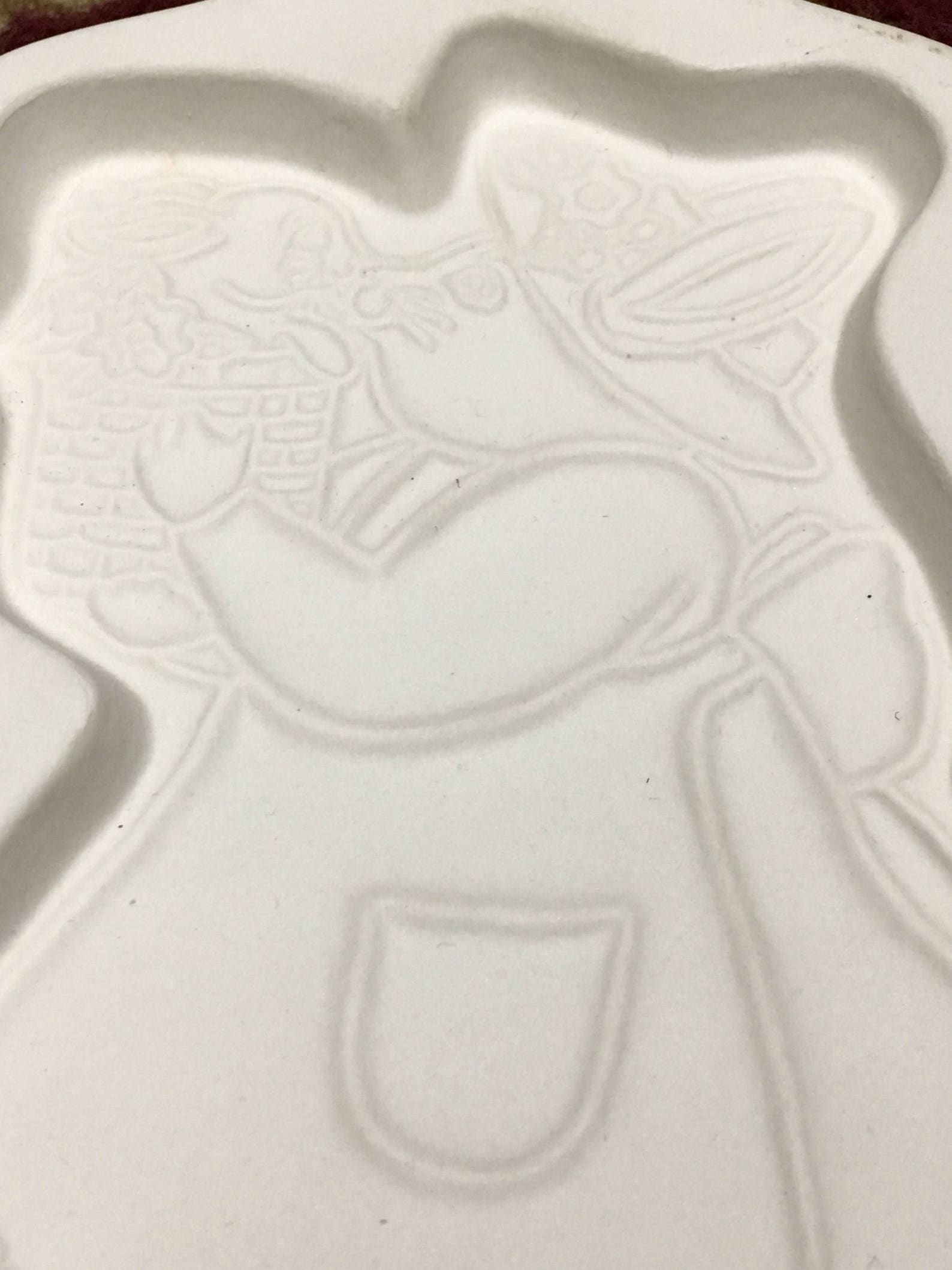 Clay Cookie Mold Shortbread Mold Longaberger Pottery Cookie Etsy